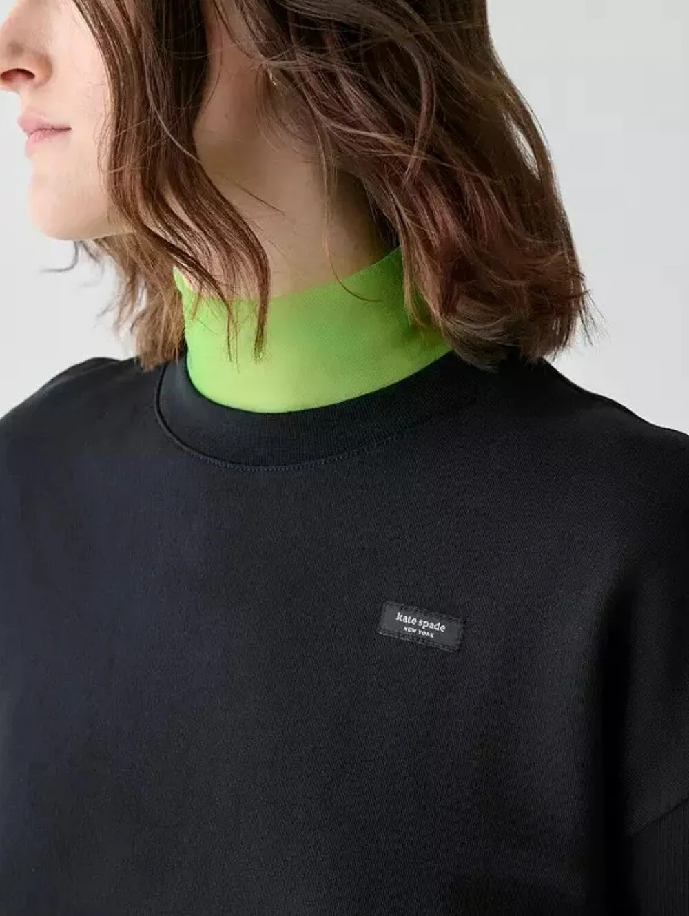Kate Spade Essential Logo Sweatshirt, Size 00.  French Terry Material - NWT!